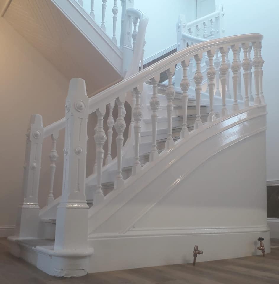 Dundee Painter Decorator Victorian Period Staircase