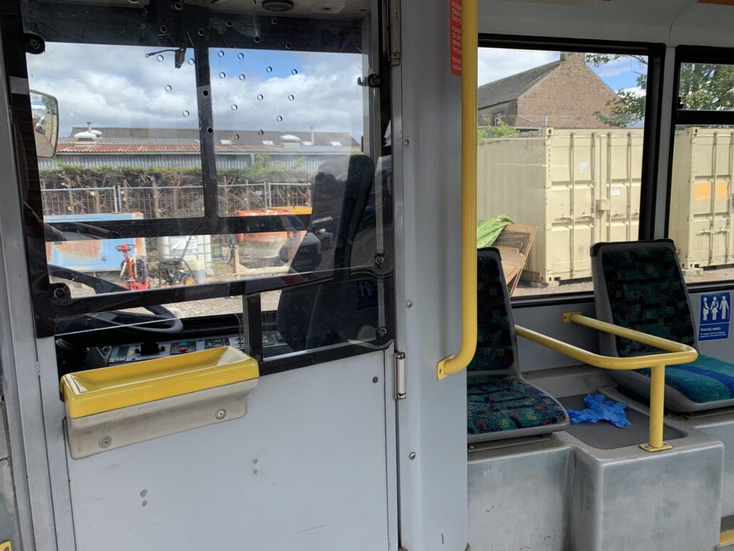 Alexander Decorators Dundee Safe Zone Buses Community Work 3