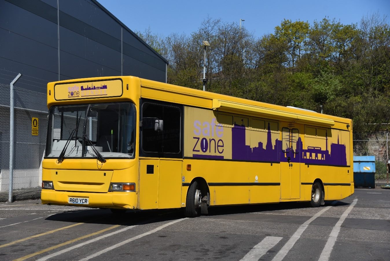 Alexander Decorators Dundee Safe Zone Buses Community Work