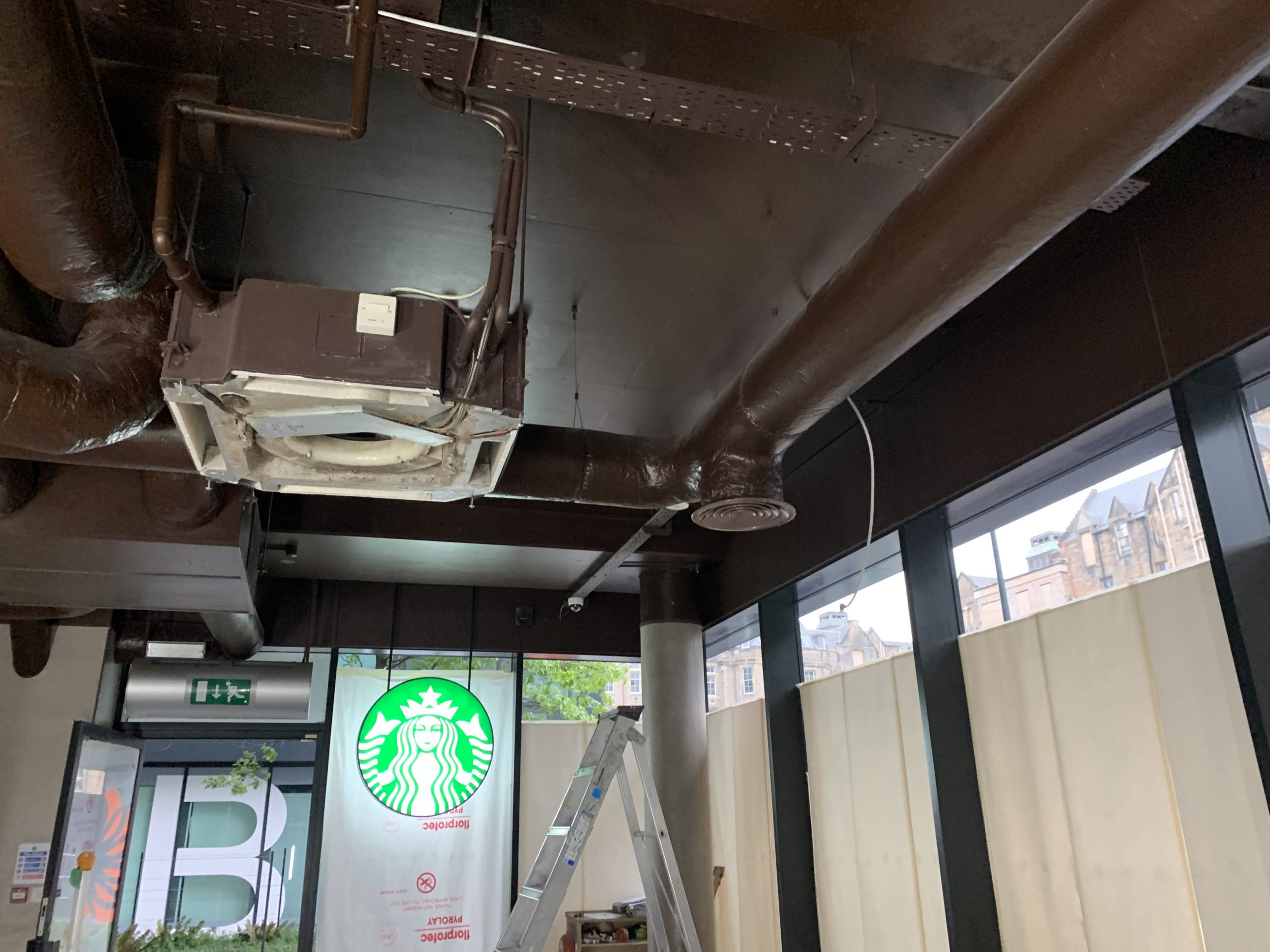 Commercial Painter Decorator Starbucks Dundee